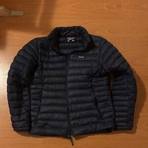 Patagonia Navy Down Sweater Jacket